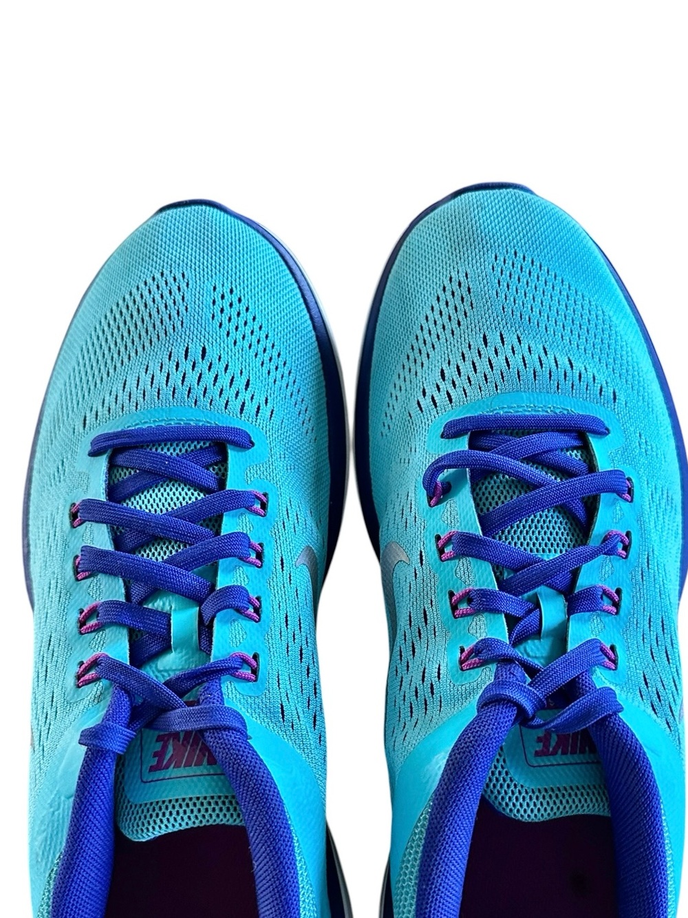 Nike Blue Flex 2016 Run Sneakers Running Shoes Women’s Size 9 - Picture 3 of 12